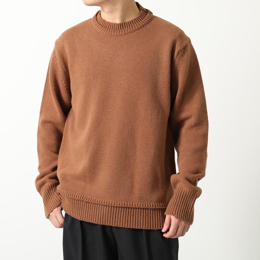 マルタンマルジェラ エルボーパッチ クルーネック ニット メゾンマルジェラ MAISON MARGIELA エルボーパッチニット