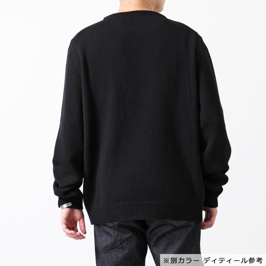 メゾンキツネ ビッグフェイス オーバーニット MAISON KITSUNE メゾンキツネ ニット セーター メンズ