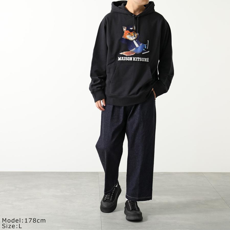 MAISON KITSUNE メゾンキツネ パーカー DRESSED FOX PRINT RELAXED 