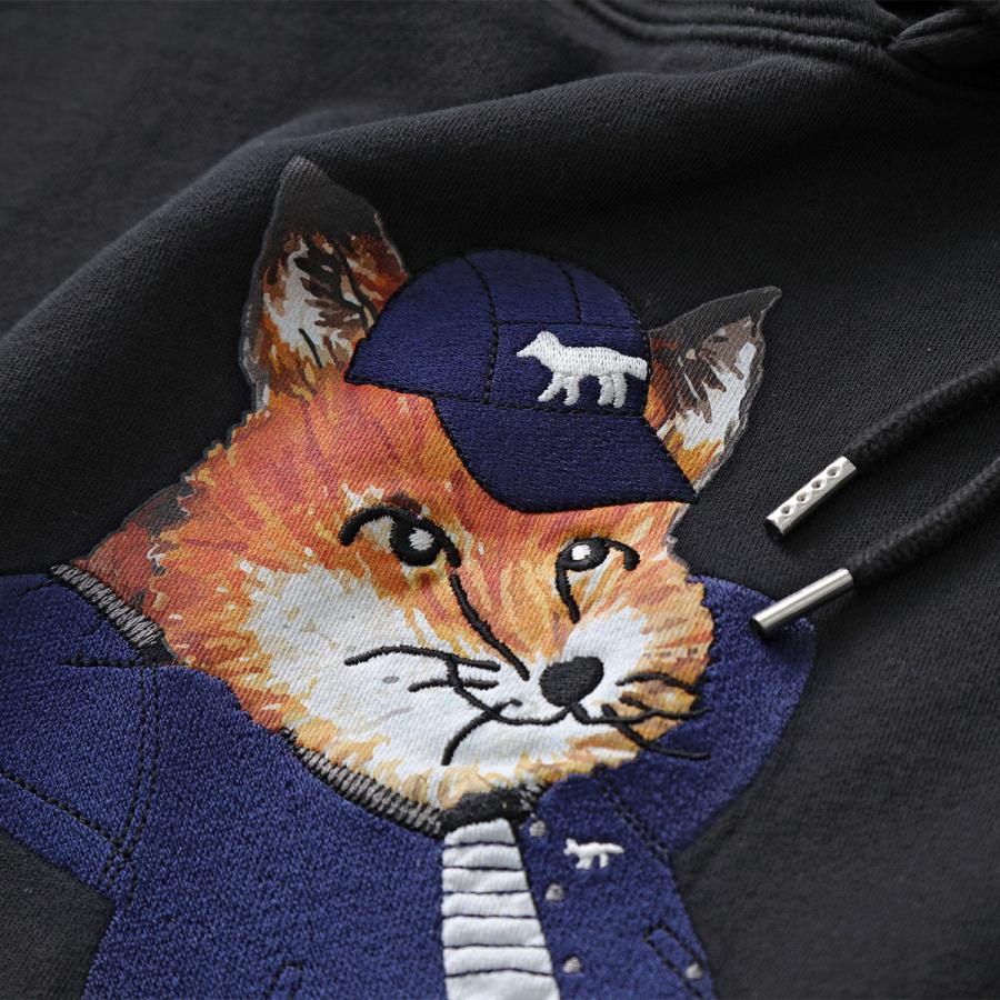 MAISON KITSUNE メゾンキツネ パーカー DRESSED FOX PRINT RELAXED 