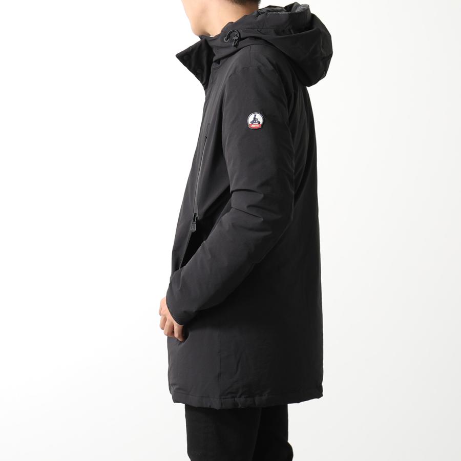 美品　JOTT フード付き ブラックダウンジャケット オンライン セールファッション - JOTT ブラック フード付きダウン