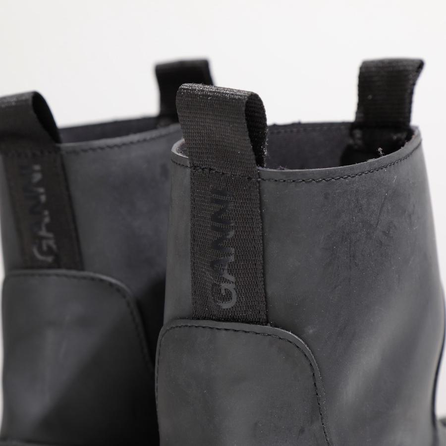 GANNI（ガニー） ショートブーツ S1819 4902 レディース ラバー レイン