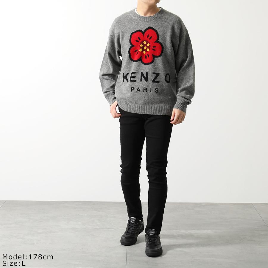 KENZO ケンゾー ニット BOKE FLOWER FC65PU3453LD メンズ メリノ KENZO ケンゾー ニット BOKE FLOWER FC65PU3453LD メンズ メリノ