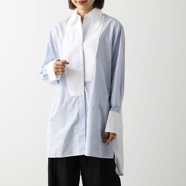 LOEWE ロエベ ロングシャツ S540Y06X62 レディース ストライプ 長袖