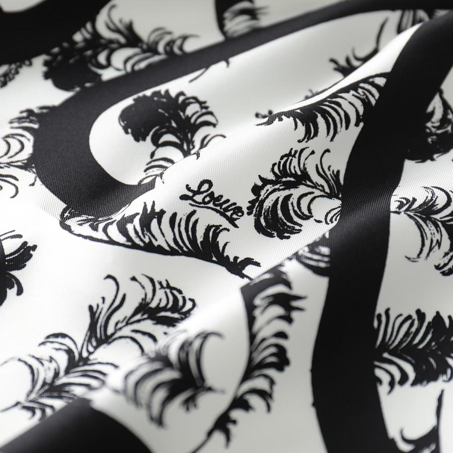 LOEWE ロエベ スカーフ ANAGRAM FEATH アナグラム フェース LOEWE ロエベ スカーフ ANAGRAM FEATH アナグラム フェース