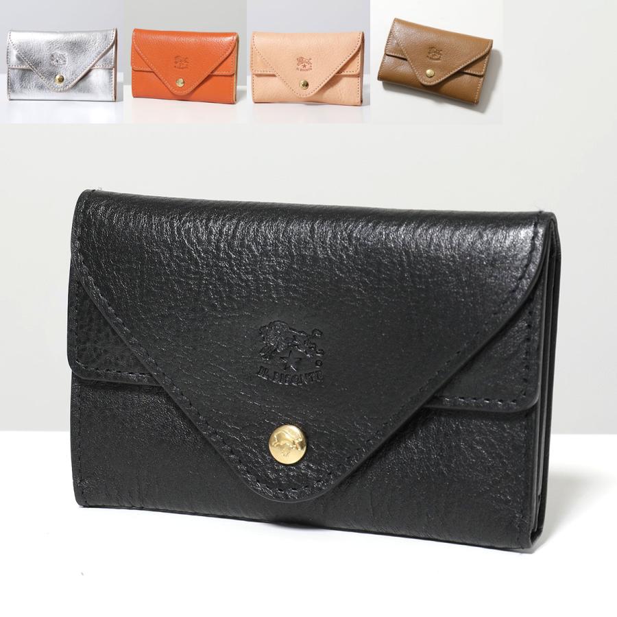IL BISONTE イルビゾンテ カードケース SCC039 54_1_54172309193 レディース メンズ コインケース 小銭入れ ミニ財布  パスケース アイコンロゴ