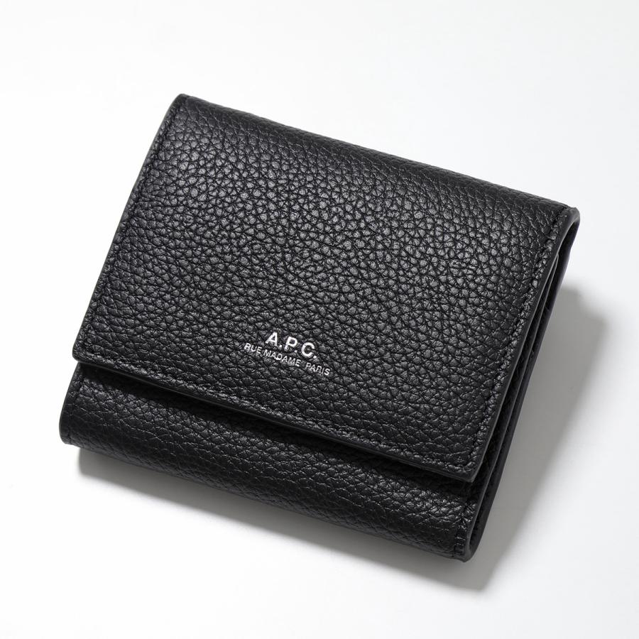 A.P.C. APC アーペーセー 三つ折り財布 Lois PXBLH H63453 A.P.C. APC アーペーセー 三つ折り財布 Lois PXBLH H63453