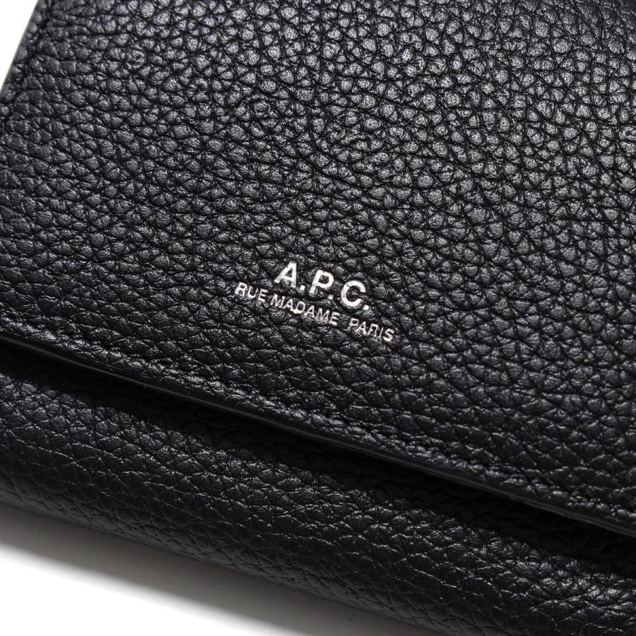 A.P.C. APC アーペーセー 三つ折り財布 Lois PXBLH H63453 A.P.C. APC アーペーセー 三つ折り財布 Lois PXBLH H63453