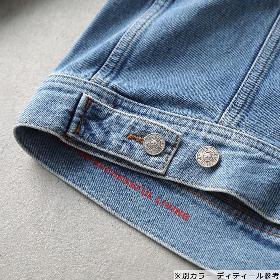 DIESEL ディーゼル デニムジャケット D-BARCY GIACCA A03885 09B88 メンズ コットン ウォッシュ加工 ロゴ刺繍 ブルゾン 02｜s-musee｜08