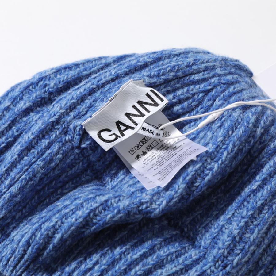 GANNI（ガニー） ベレー帽 Structured Rib Beret A4430 A6055 A6236