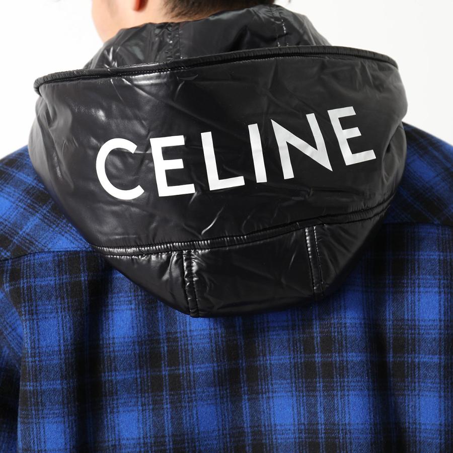 CELINE セリーヌ シャツジャケット 2W410994R.07RK メンズ ウール 