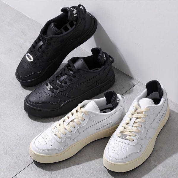 Men's shoes Diesel S-Ukiyo V2 Low Sneakers Black/ White
