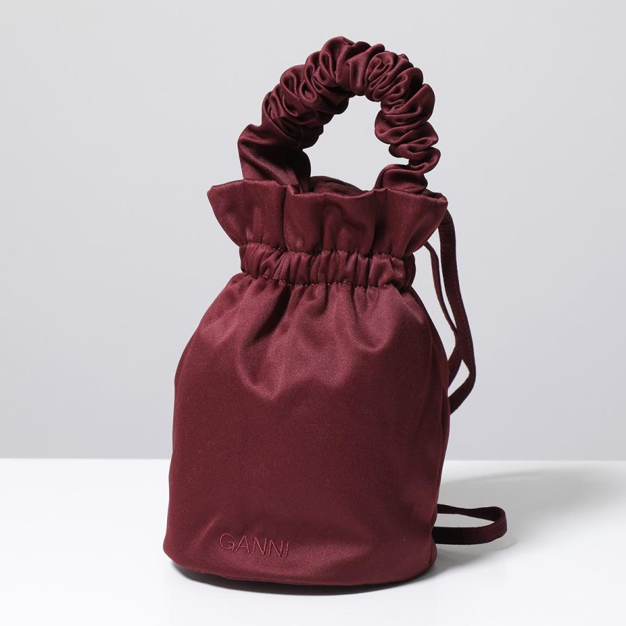 GANNI ガニー 巾着バッグ A4503 5855 レディース ハンドバッグ GANNI ガニー 巾着バッグ A4503 5855 レディース ハンドバッグ