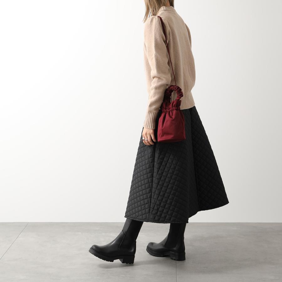 GANNI ガニー 巾着バッグ A4503 5855 レディース ハンドバッグ GANNI ガニー 巾着バッグ A4503 5855 レディース ハンドバッグ