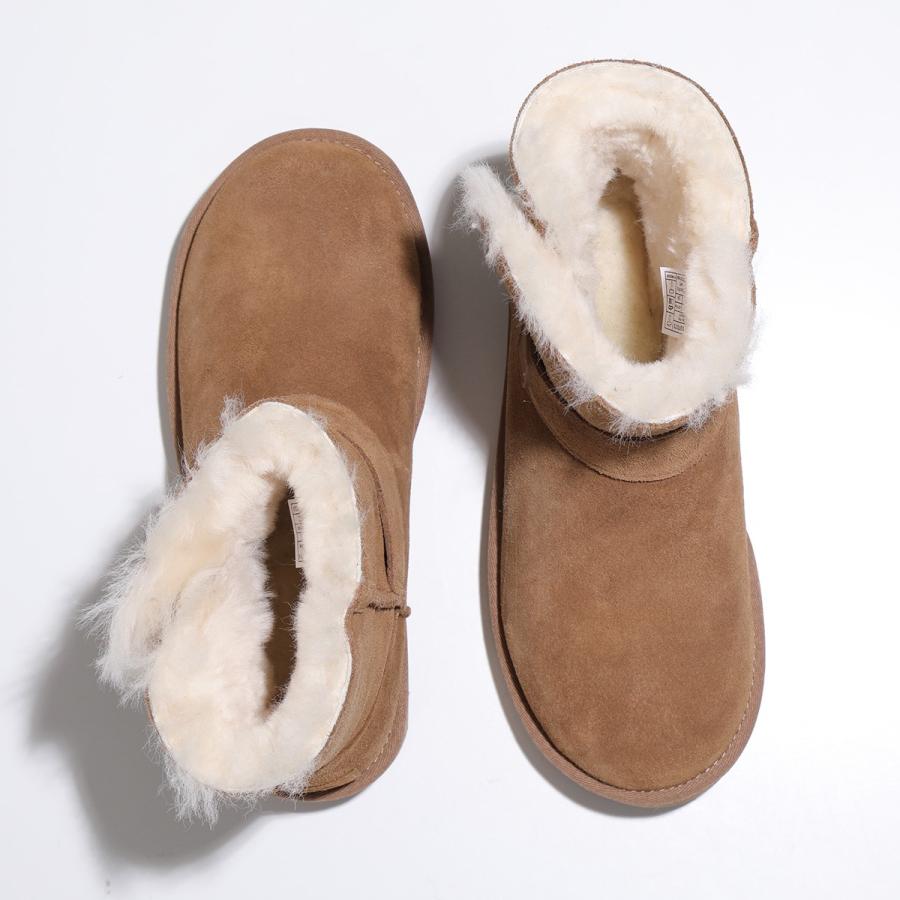 UGG（アグ） ムートンブーツ MINI BAILEY GRAPHIC LOGO STRAP ミニ