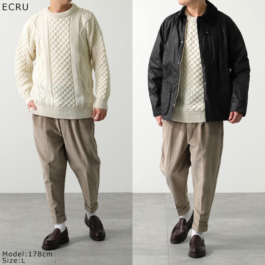 Aran Crafts アランクラフト アランセーター Crew Neck Sweater C1347