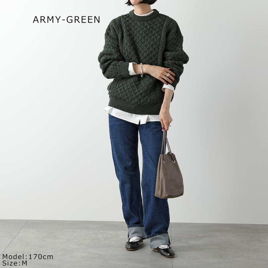 Aran Crafts アランクラフト アランセーター Merino crew neck sweater