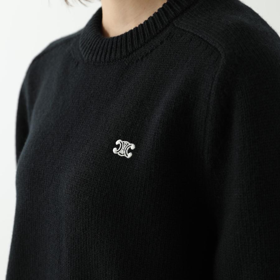 CELINE セリーヌ ニット PULL COL ROND BOXY TRIOMPHE 2AC85048T CELINE セリーヌ ニット PULL COL ROND BOXY TRIOMPHE 2AC85048T