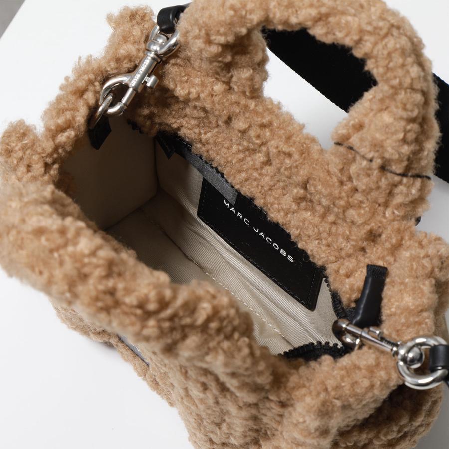 MARC JACOBS マークジェイコブス ショルダーバッグ TEDDY THE MICRO TOTE ザ テディ トート バッグ マイクロ H011M12FA22 ボア ロゴ 鞄 カラー4色｜s-musee｜09