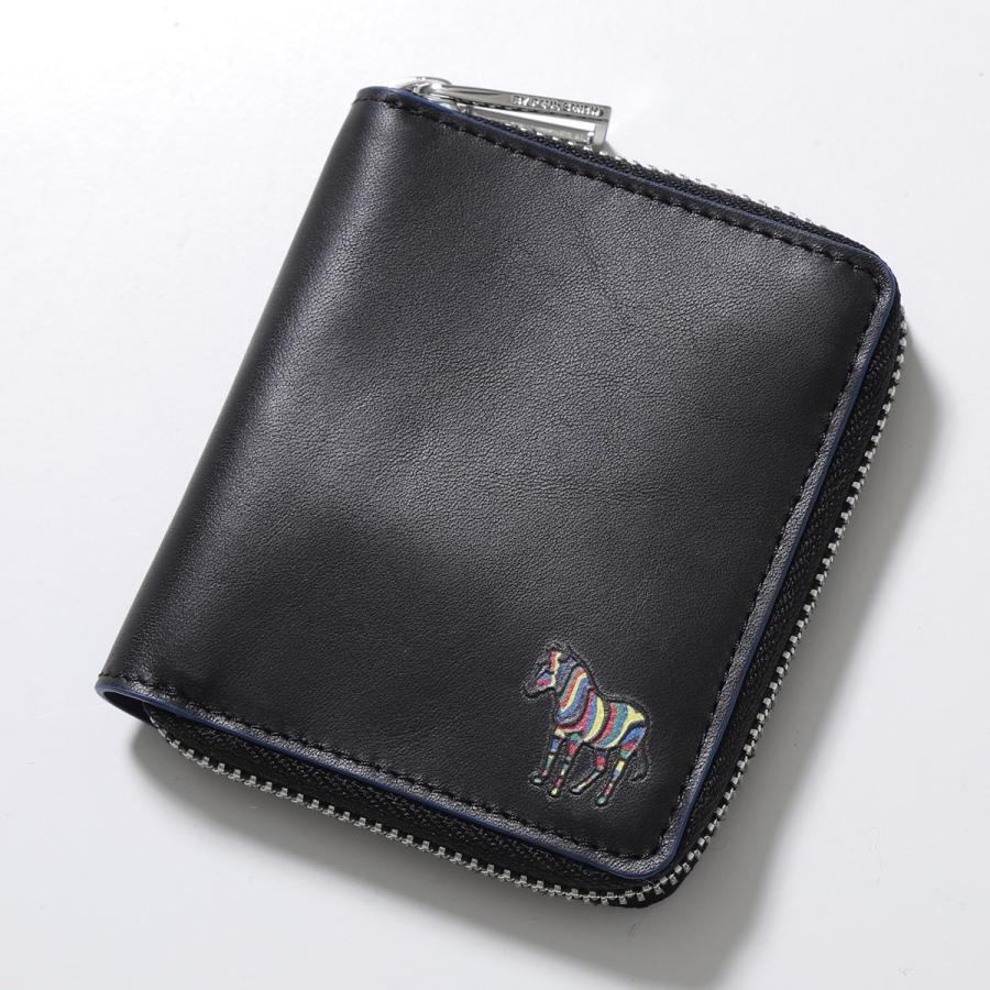Paul Smith（ポール・スミス） 二つ折り財布 WALLET ZIP ZEBRA M2A