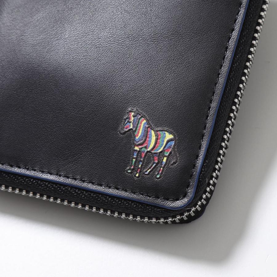 Paul Smith（ポール・スミス） 二つ折り財布 WALLET ZIP ZEBRA M2A
