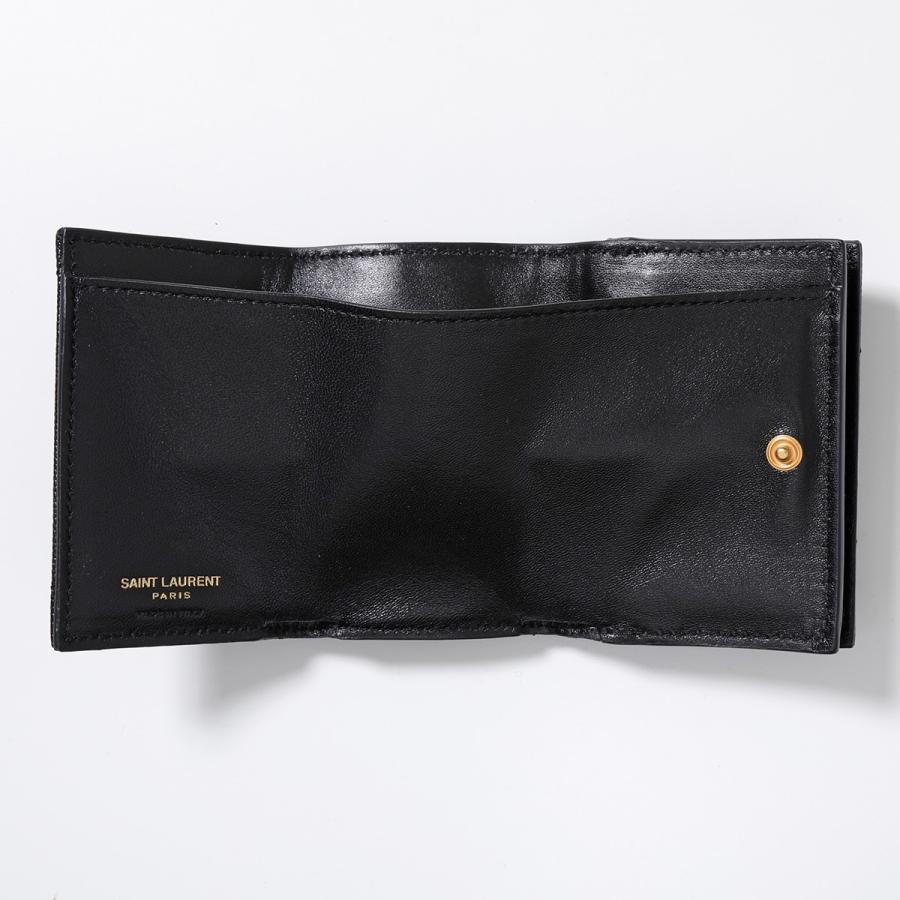 SAINT LAURENT サンローラン 三つ折り財布 668274 BOWA1 レディース