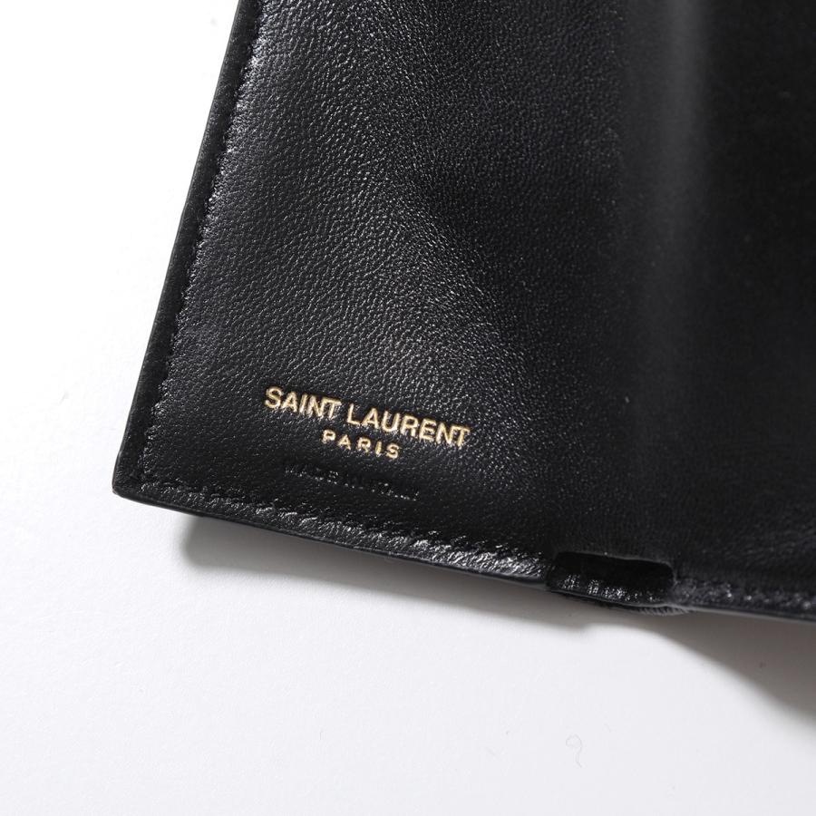 SAINT LAURENT サンローラン 三つ折り財布 668274 BOWA1 レディース