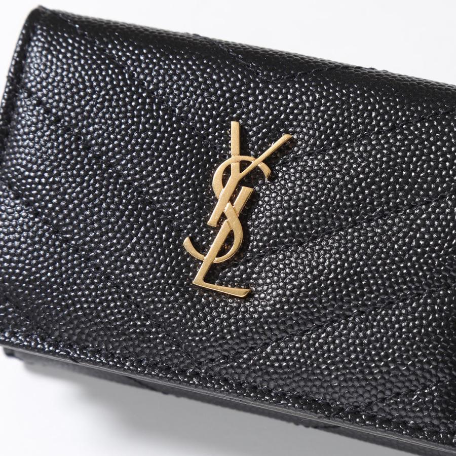 SAINT LAURENT サンローラン 三つ折り財布 668274 BOWA1 レディース