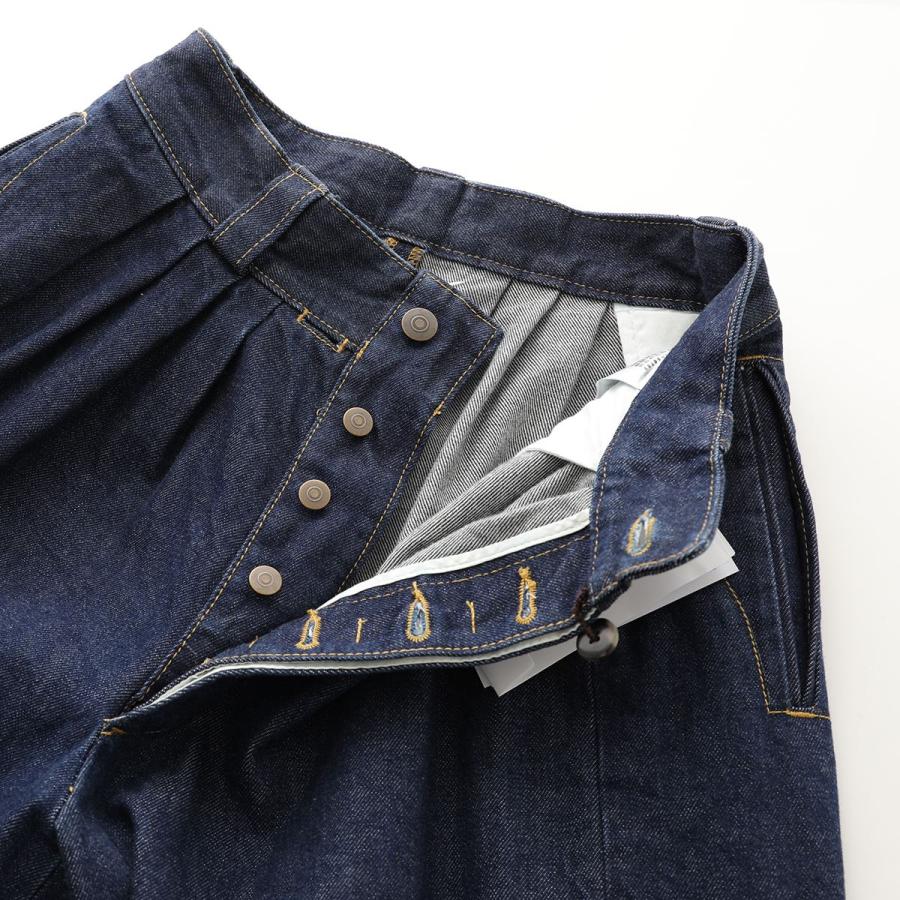 【希少品】 MAISON MARGIELA メゾンマルジェラ 1 10 ワイドデニム S51KA0570 S30736 レディース ジーンズ トラウザー ワイドレッグ コットン ステッチ 470 【S8900537432】(32108円)