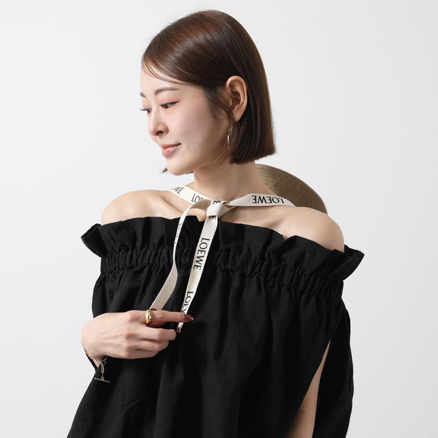 LOEWE ロエベ フィッシャーマンハット K820HF1X16 K820HF1X67 レディース バケットハット コットン キャンバス ロゴ 帽子 カラー3色の画像