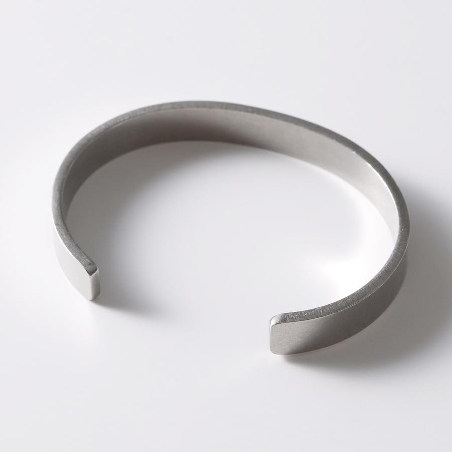 セール】 新品 Maison Margiela シルバーブレスレット ロゴ カフ