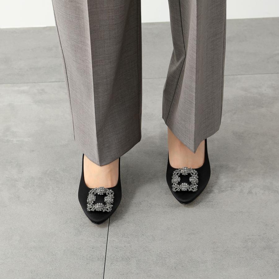 MANOLO BLAHNIK マノロブラニク パンプス HANGISI FMC SATIN 050 MANOLO BLAHNIK マノロブラニク パンプス HANGISI FMC SATIN 050