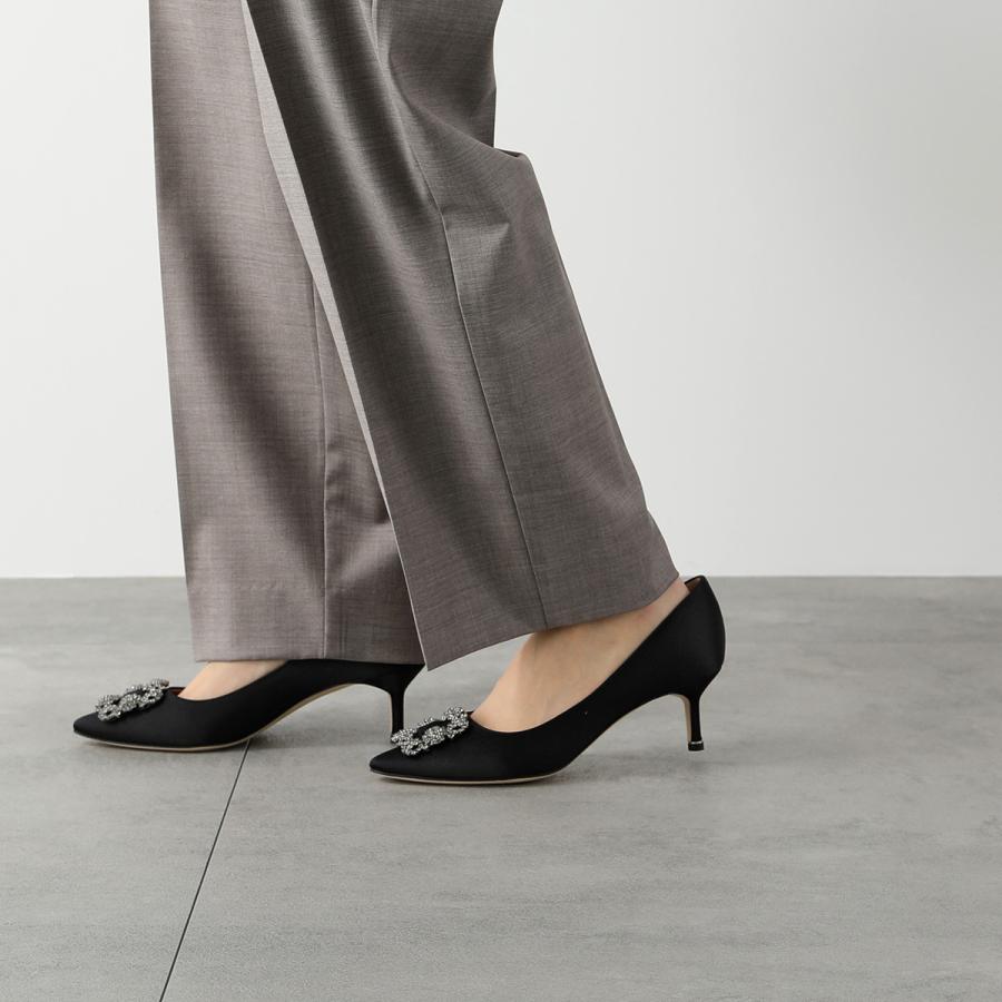 MANOLO BLAHNIK マノロブラニク パンプス HANGISI FMC SATIN 050 MANOLO BLAHNIK マノロブラニク パンプス HANGISI FMC SATIN 050