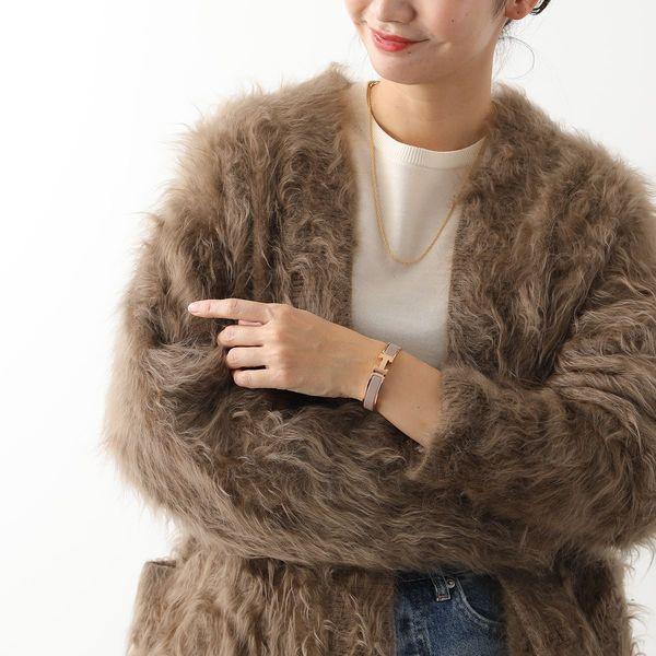 HERMES エルメス ブレスレット クリックH CLIC H PM H700001FO レディース エナメル ファン バングル Hロゴ メタル アクセサリー メタル カラー8色の画像