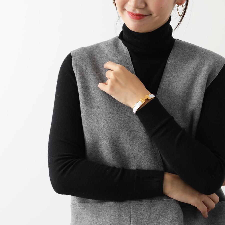 HERMES エルメス ブレスレット クリックH CLIC H PM H700001FO レディース エナメル ファン バングル Hロゴ メタル アクセサリー メタル カラー8色の画像