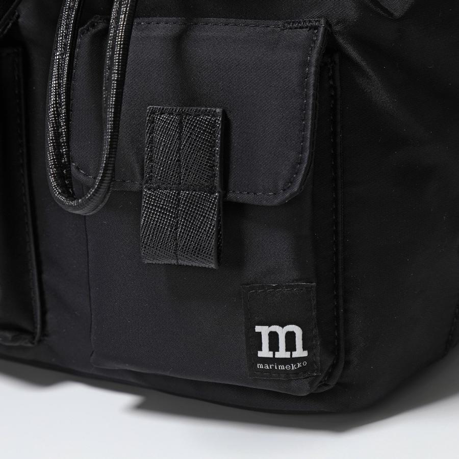 marimekko エブリシング バックパック ブラック Sサイズ Everything Backpack S Solid バックパック | バックパック