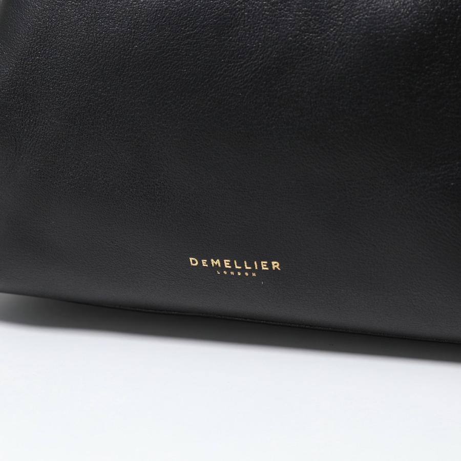 【完売正規品】DEMELLIER ブラック ショルダー ハンドバッグ 高級レザー DEMELLIER（デメリエー） ハンドバッグ MIDI MONTREAL croc effect