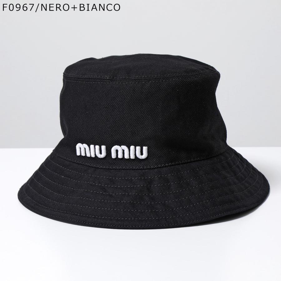 miu MIUMIU ミュウミュウ バケットハット 5HC196 2DXI miu MIUMIU ミュウミュウ バケットハット 5HC196 2DXI