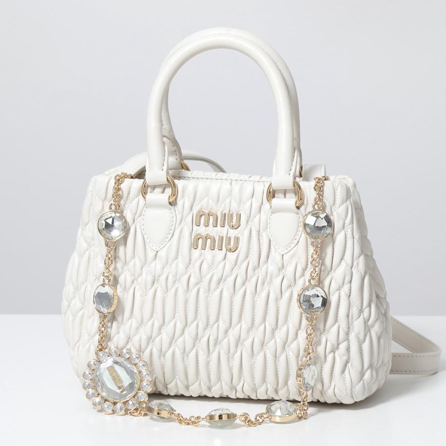 miu MIUMIU ミュウミュウ ハンドバッグ 5BA251 FVJ レディース miu MIUMIU ミュウミュウ ハンドバッグ 5BA251 FVJ レディース