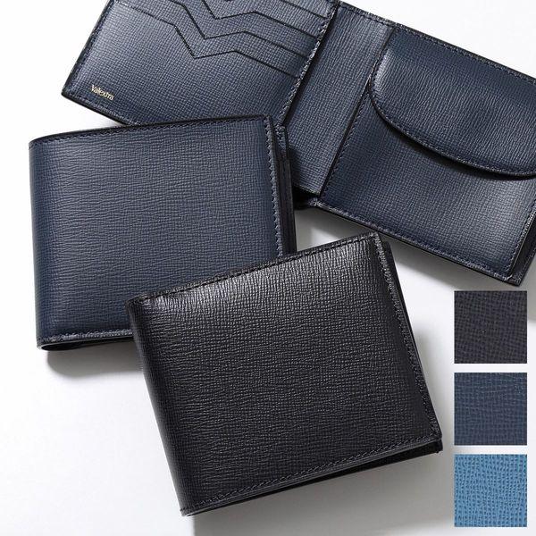 Valextra ヴァレクストラ 二つ折り財布 V8L23 044 SGNL0023044 メンズ