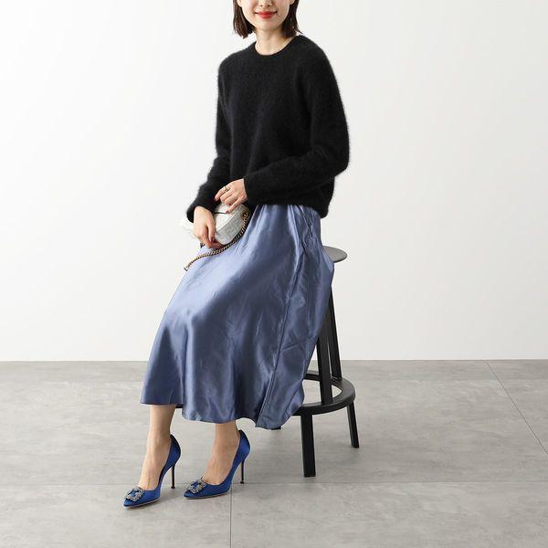 MANOLO BLAHNIK マノロブラニク パンプス HANGISI FMC SATIN 105 MANOLO BLAHNIK マノロブラニク パンプス HANGISI FMC SATIN 105