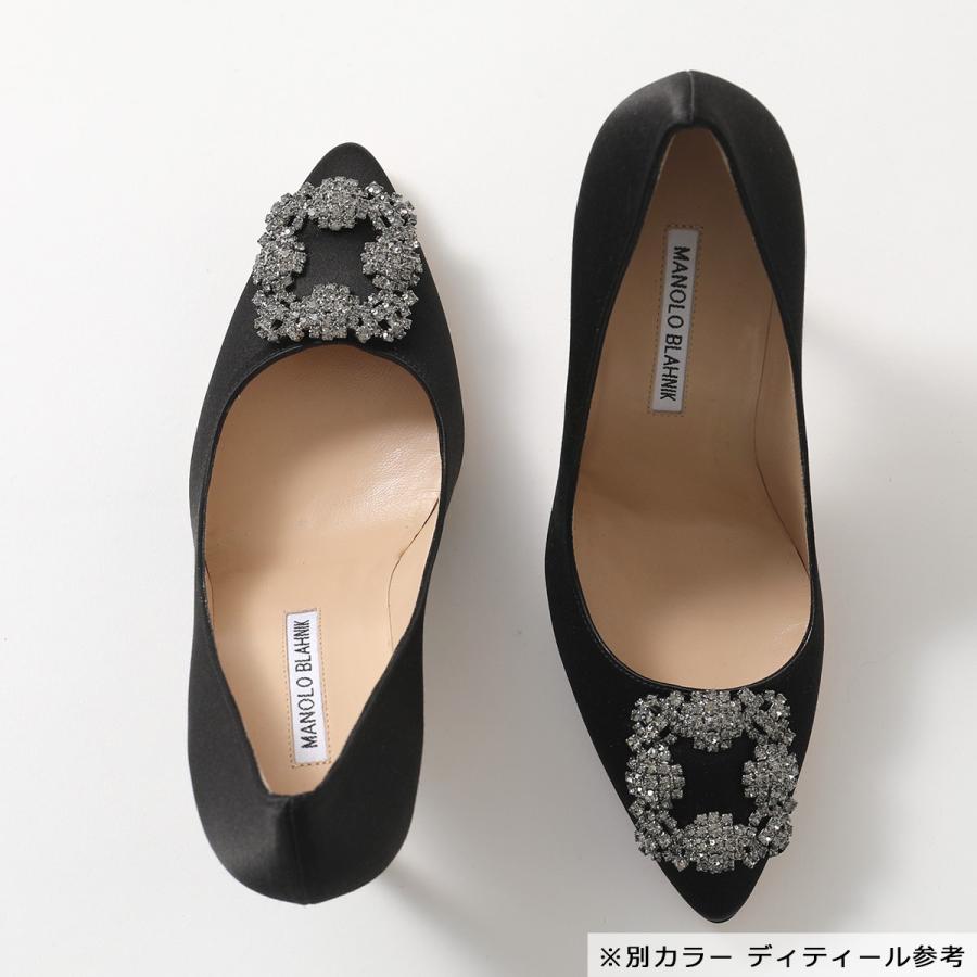 MANOLO BLAHNIK マノロブラニク パンプス HANGISI FMC SATIN 105 MANOLO BLAHNIK マノロブラニク パンプス HANGISI FMC SATIN 105