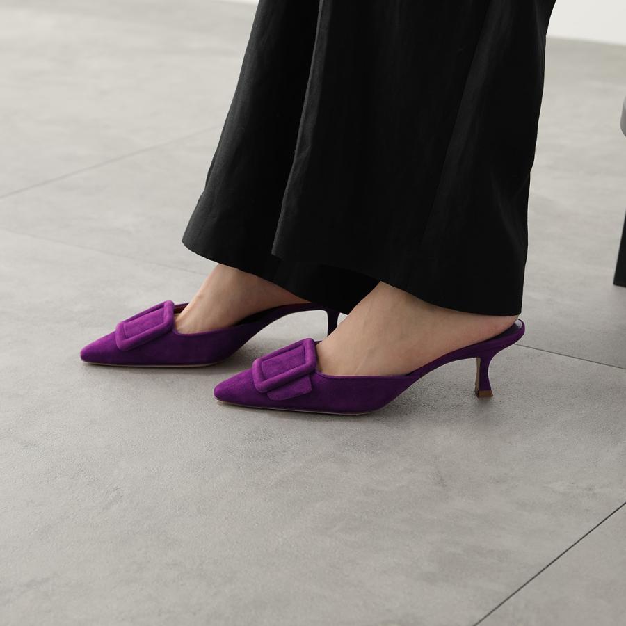 MANOLO BLAHNIK マノロブラニク ミュール MAYSALE SUEDE メイセール MANOLO BLAHNIK マノロブラニク ミュール MAYSALE SUEDE メイセール