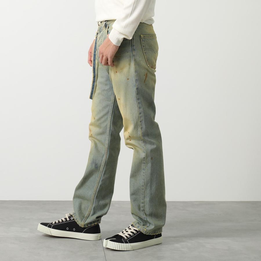 【MM6】 メゾンマルジェラ ヴィンテージウォッシュ デニム イージーパンツ MM6】 メゾンマルジェラ ヴィンテージウォッシュ デニム イージー