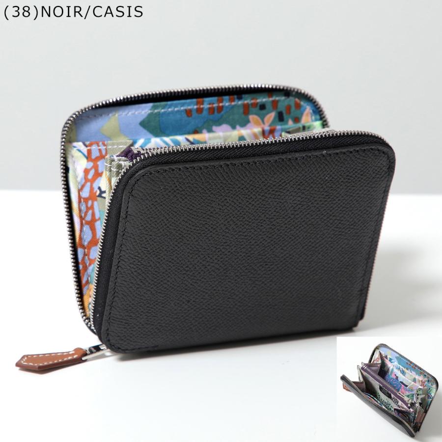HERMES エルメス 二つ折り財布 アザップ シルクイン コンパクト HERMES エルメス 二つ折り財布 アザップ シルクイン コンパクト