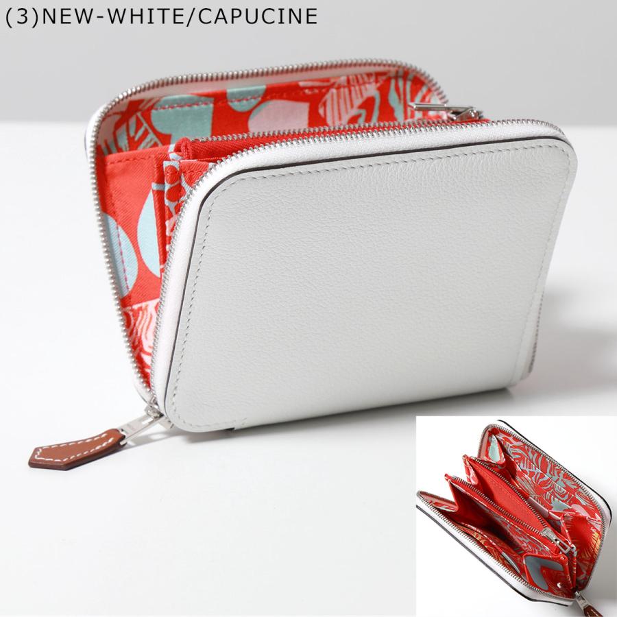 HERMES エルメス 二つ折り財布 アザップ シルクイン コンパクト HERMES エルメス 二つ折り財布 アザップ シルクイン コンパクト