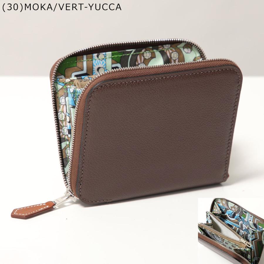 HERMES エルメス 二つ折り財布 アザップ シルクイン コンパクト HERMES エルメス 二つ折り財布 アザップ シルクイン コンパクト