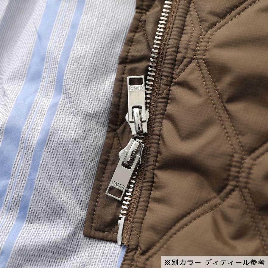 GANNI ガニー キルティングコート Ripstop Quilt Coat F7327 GANNI ガニー キルティングコート Ripstop Quilt Coat F7327