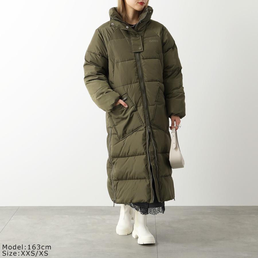 GANNI ガニー パファーコート Tech Puffer Oversized Coat F7277 6344 