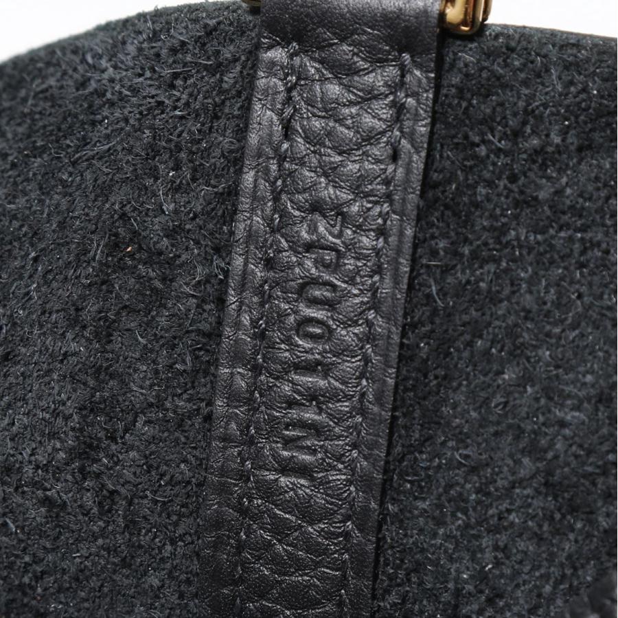 エルメス ピコタン MM 22 H060991CC HERMES PICOTIN LOCK ピコタンロック トリヨンクレマンス ハンドバッグ W刻印 カデナ付き 鞄 NOIR/GDの画像